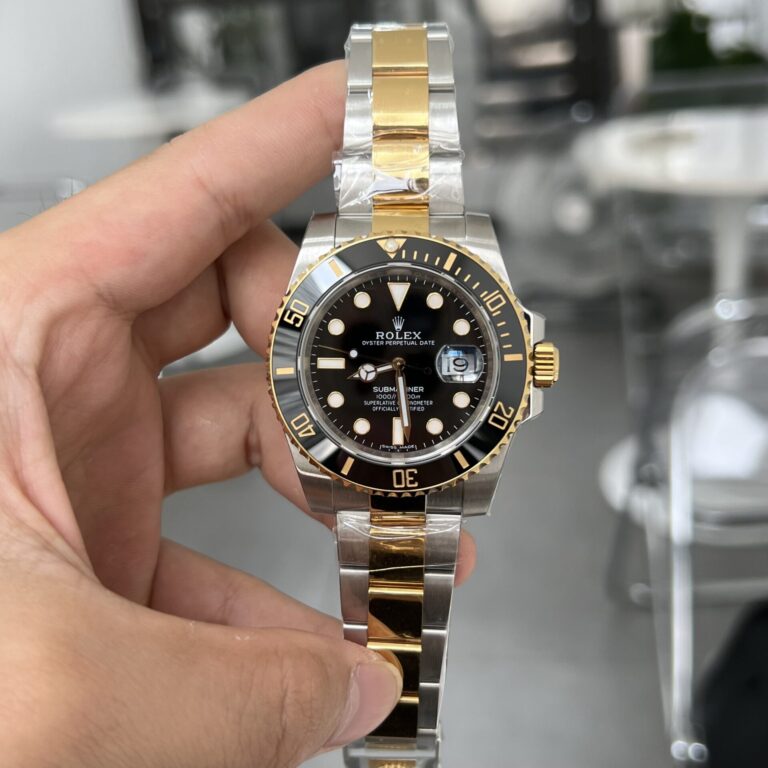 Rolex Submariner 41mm SS (EW Super Clone) Black Dial with Rotatable Cerachrom Bezel – Calibre 3135 Automatic
