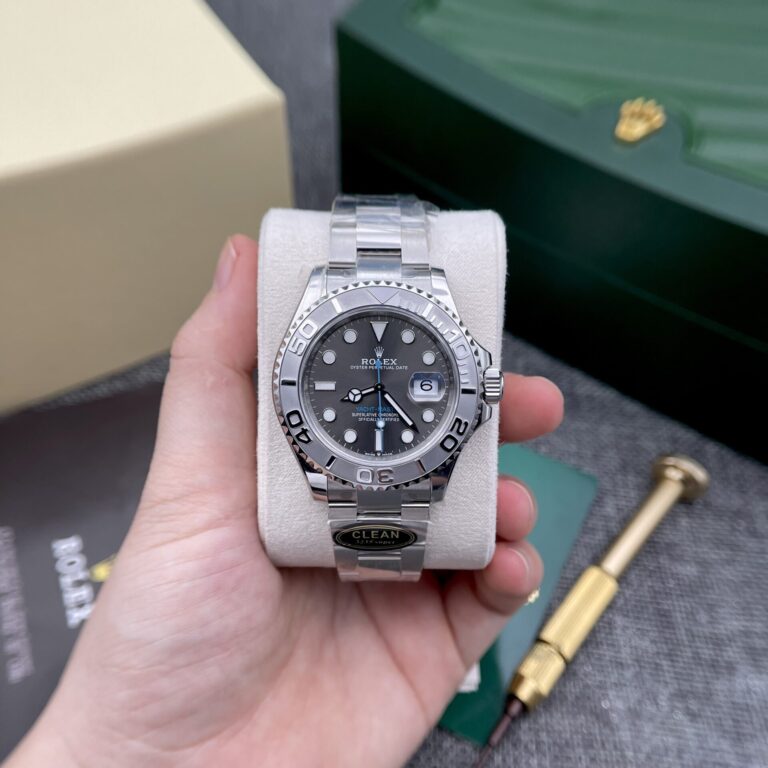 Rolex Yacht-Master 116622 40mm SS (Clean Factory Super Clone) Grey Dial on Stainless Steel Oyster Bracelet – Automatic 28,800 vph