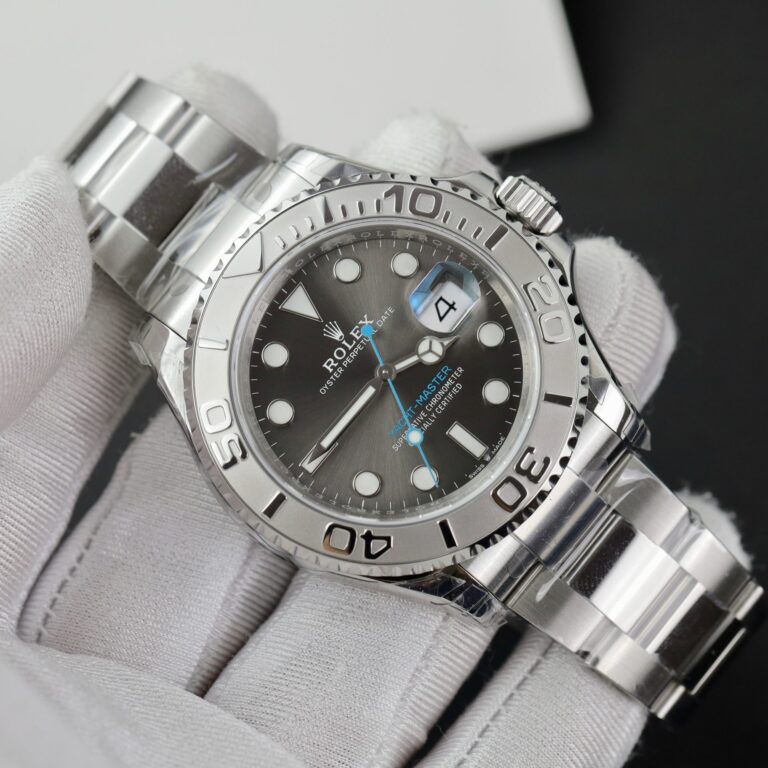 Rolex Yacht-Master 268622 40mm SS (VS Factory Super Clone) Gray Dial on Stainless Steel Oyster Bracelet – Swiss Automatic