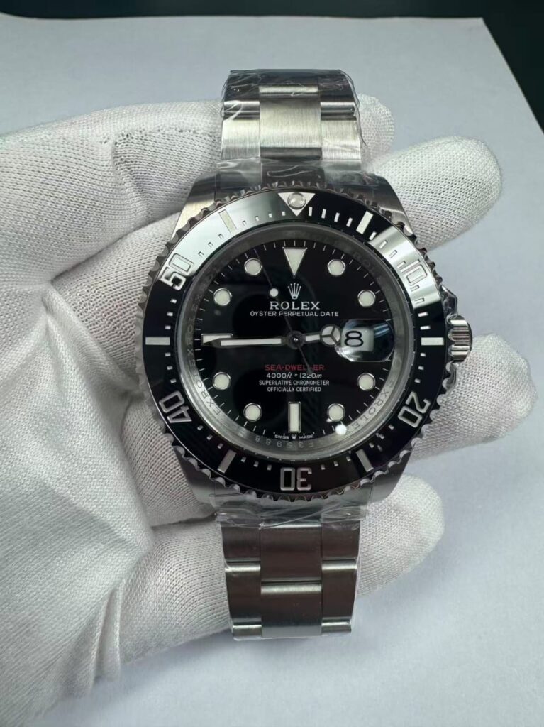 Rolex Sea-Dweller 126600 43mm SS (VS Factory Super Clone) Black Dial with Black Ceramic Bezel – Automatic Movement