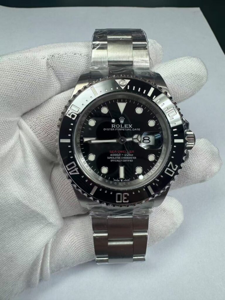 Rolex Sea-Dweller 126600 43mm SS (VS Factory Super Clone) Black Dial with Black Ceramic Bezel - Automatic Movement