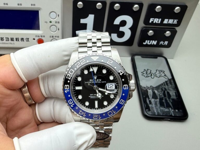 Rolex GMT-Master II 126710BLNR (Clean Factory Super Clone) 40mm 904L Stainless Steel Black Ceramic Bezel - Automatic Calibre 3285