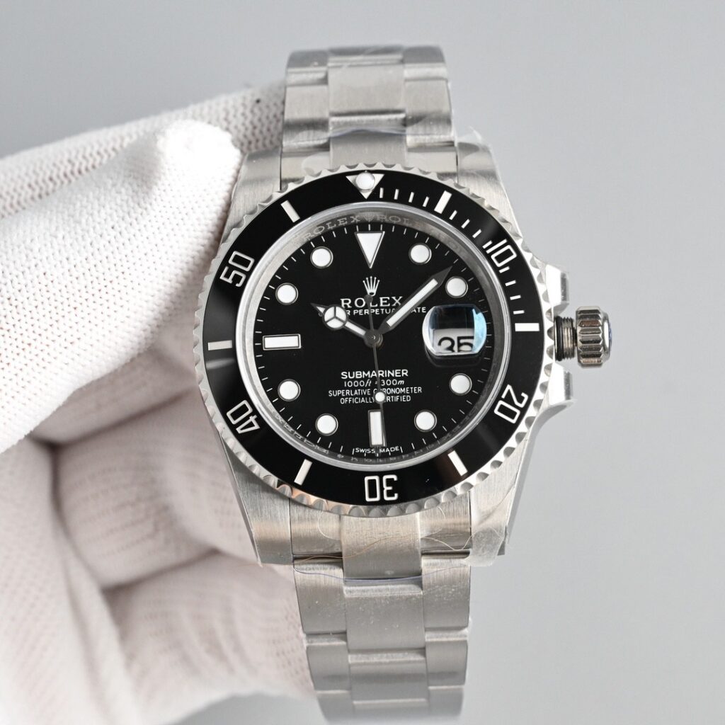Rolex Submariner 126610LN 41mm SS (Clean Factory Super Clone) Black Dial on Stainless Steel Oyster Bracelet – Calibre 3135 Automatic