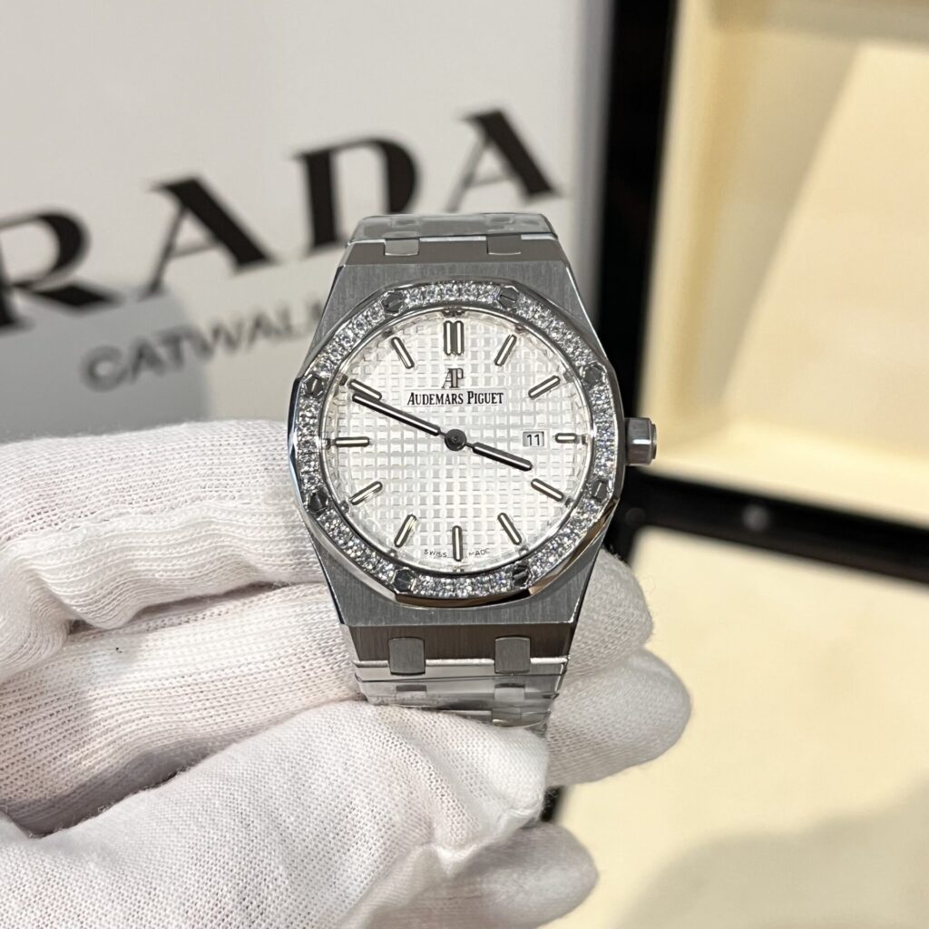 Audemars Piguet 33mm Stainless Steel (APSF Super Clone) – White Dial