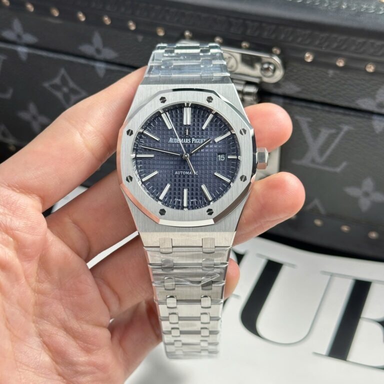 Audemars Piguet Royal Oak 15400ST 41mm SS (APS Factory) Blue Dial – Metal Wire