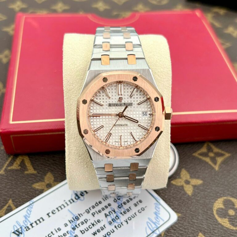 Audemars Piguet Royal Oak 15450 37mm Demi Rose Gold (IP Factory) – Copies Watches