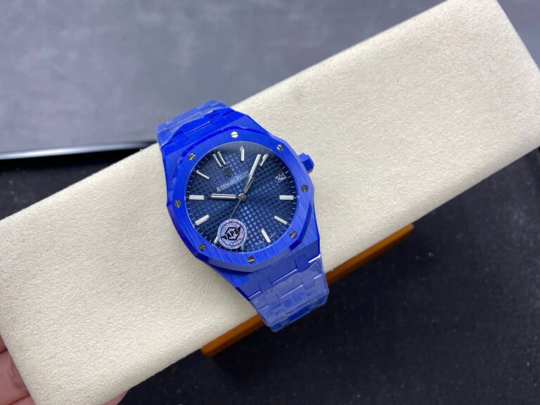 Audemars Piguet Royal Oak 15500 Ceramic Blue (APS Factory Super Clone) 41mm Ceramic Case – Automatic Caliber APS