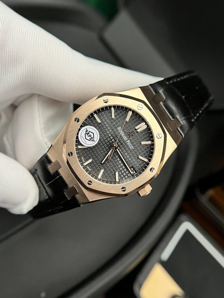 Audemars Piguet Royal Oak 15500OR 41mm (Replica) Leather Strap – AP-15500OR-8733