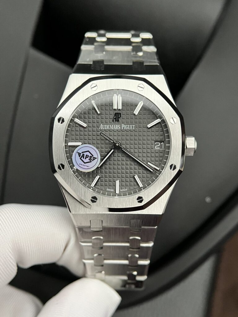 Audemars Piguet Royal Oak 15500ST (APS Factory Super Clone) Gray Dial 41mm