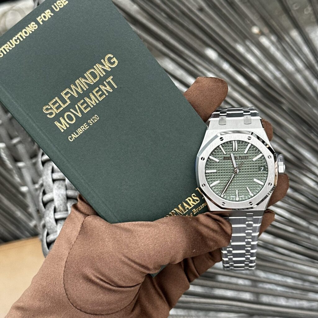 Audemars Piguet Royal Oak 15510ST 41mm SS (ZF Super Clone) Green Dial on Stainless Steel Bracelet – Automatic Caliber 28800bph