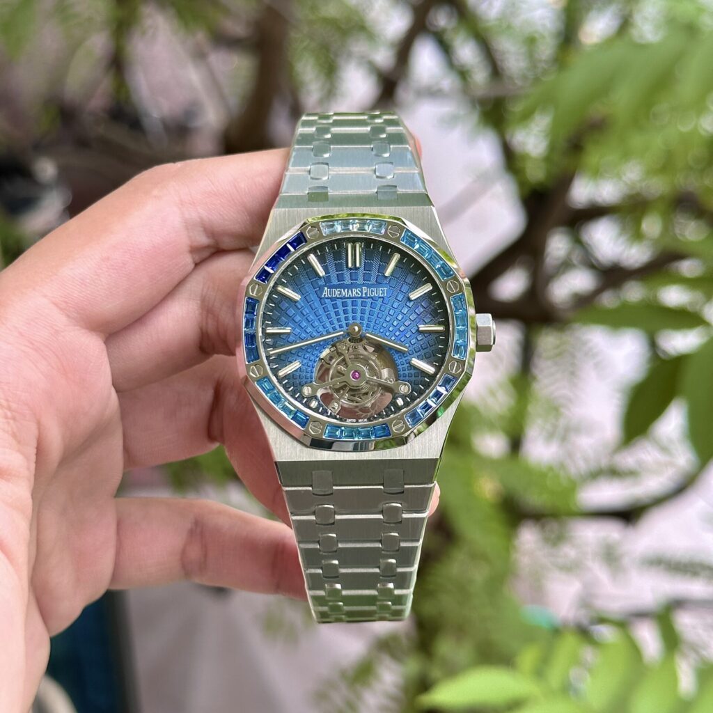 Audemars Piguet Royal Oak 26521TI 41mm Titanium (Super Clone 1:1) Tourbillon