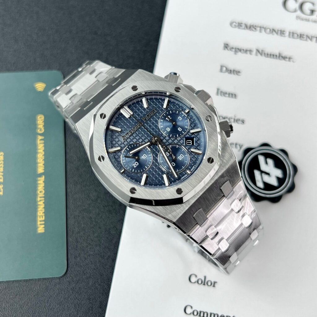 Audemars Piguet Royal Oak 26715ST 38mm SS (ZF Super Clone) Blue Dial