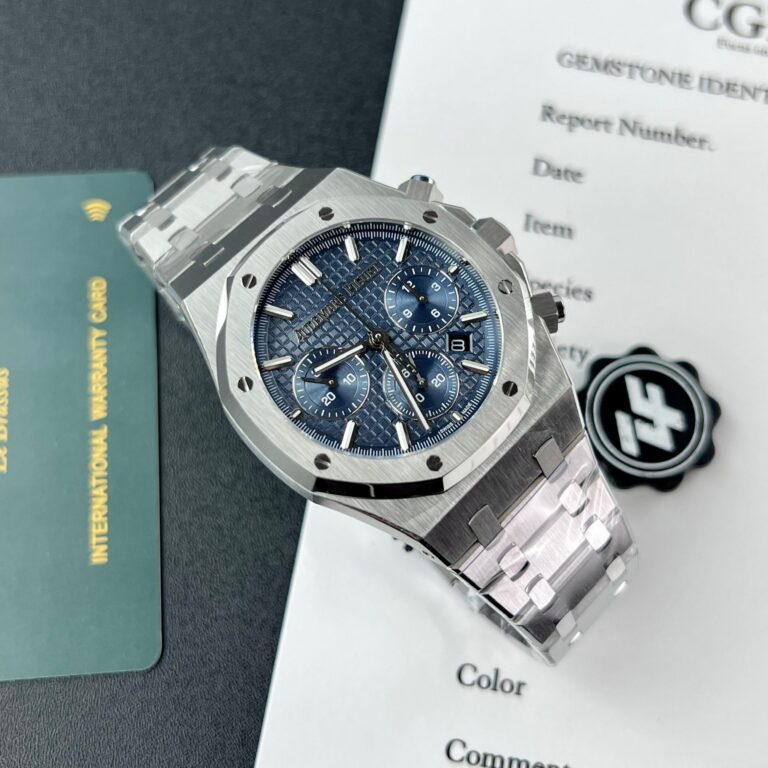 Audemars Piguet Royal Oak 26715ST 38mm SS (ZF Super Clone) Blue Dial