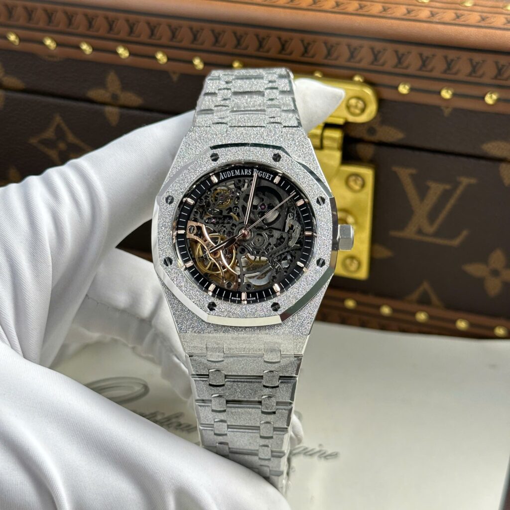 Audemars Piguet Royal Oak Frosted 15407 (THB Super Clone) 41mm – Skeleton Dial