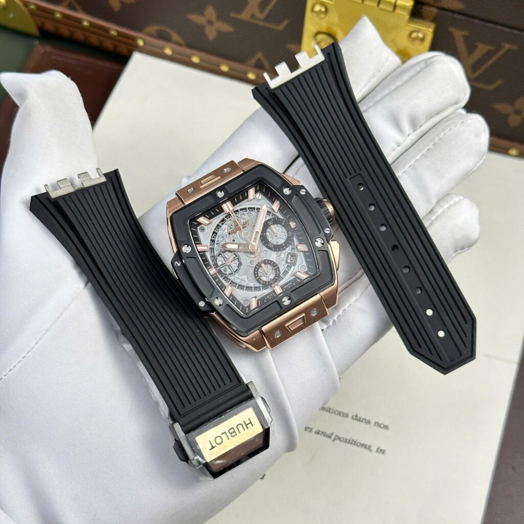Hublot Spirit Of Big Bang 42mm King Gold (BBF Factory Super Clone) Black Ceramic Bezel