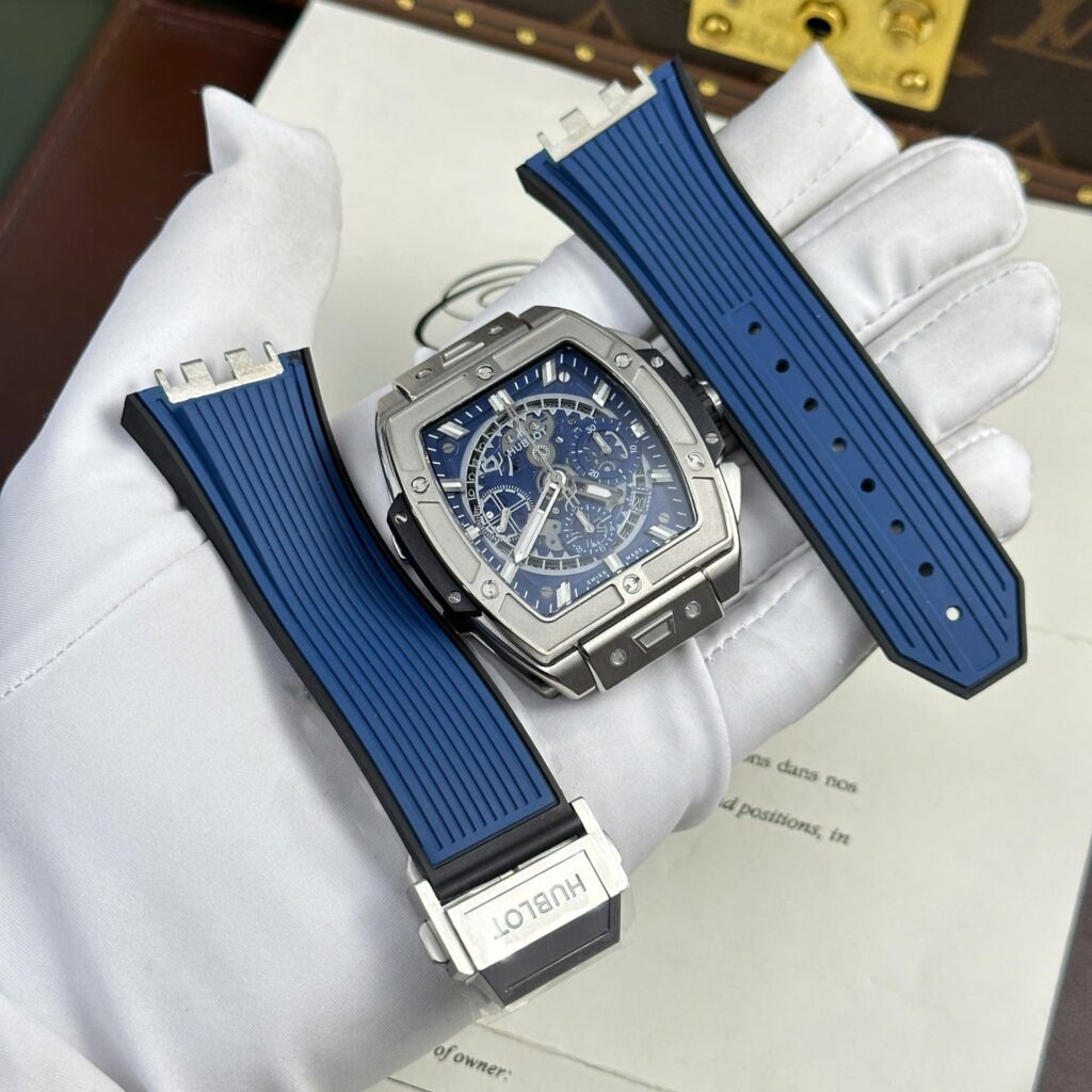 Hublot Spirit of Big Bang 42mm Titanium (BBF Super Clone) Blue Dial – Replica