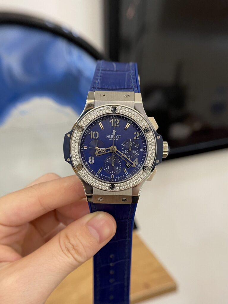 Hublot Big Bang Chronograph 44mm SS (Super Clone) Blue Dial – SC-HUBLOTR-13305