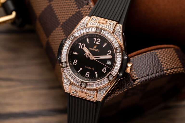 Hublot Big Bang One Click 39mm King Gold (Super Clone) Black Dial – SC-HUBLOTR-13826