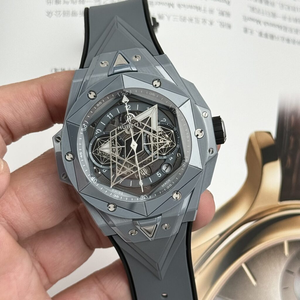 Hublot Big Bang Sang Bleu II 45mm Gray Ceramic (BBF Super Clone) – Best Super Clone Edition
