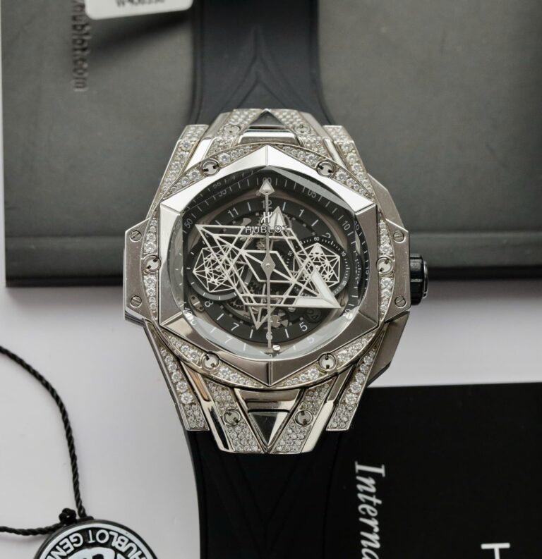 Hublot Big Bang Sang Bleu II 44mm (HB Factory Super Clone) Black Dial – 1:1 Best Edition