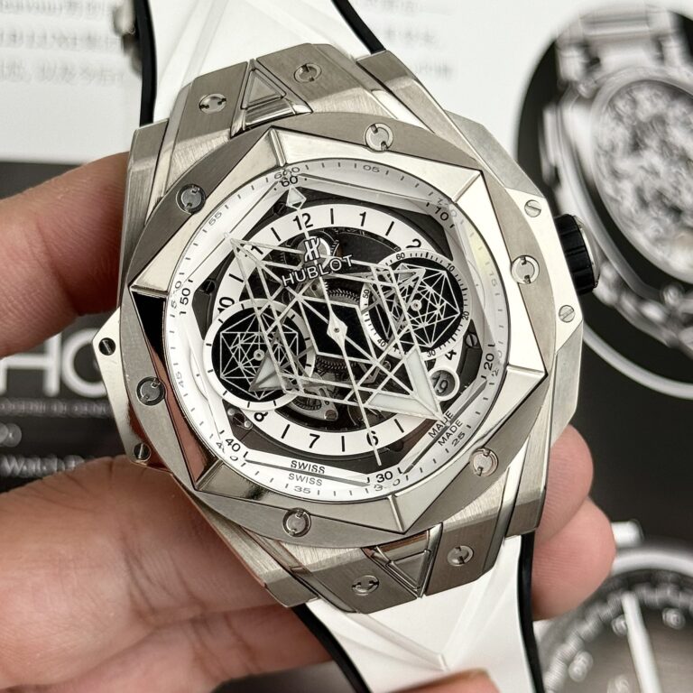 Hublot Big Bang Sang Bleu II 45mm Titanium (BBF Super Clone) White Dial – SC-HUBLOTR-13932