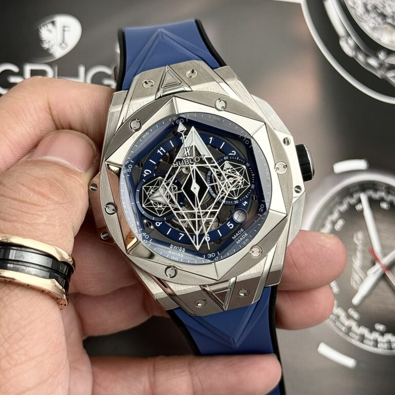 Hublot Big Bang Sang Bleu II 45mm Titanium (BBF Super Clone) Blue Dial – SC-HUBLOTR-13943