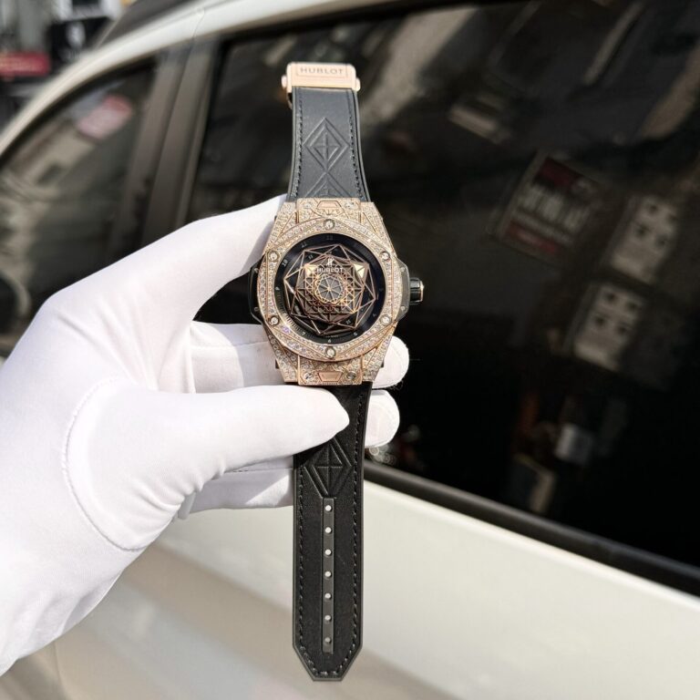 Hublot Big Bang Sang Bleu 44mm King Gold (Super Clone) Diamond Bezel – SC-HUBLOTB-12757
