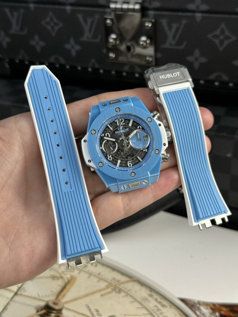 Hublot Big Bang Unico 42mm Ceramic Sky Blue (BBF Factory Super Clone) – Best Edition