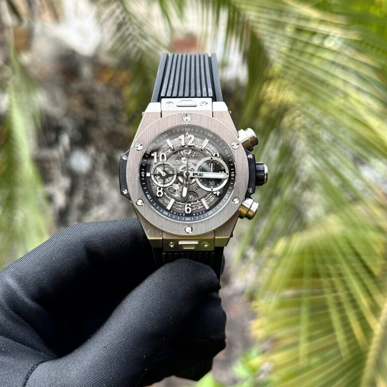 Hublot Big Bang Unico 44mm Titanium (Super Clone) Black Rubber Strap – SC-HUBLOTR-13684