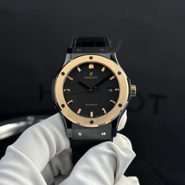 Hublot Classic Fusion Ceramic Demi King Gold 42mm (Best Super Clone) – SC-HUBLOTB-14098