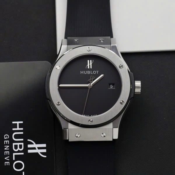 Hublot Classic Fusion 40 Years Anniversary 42mm SS (Super Clone) Black Dial – Limited Edition