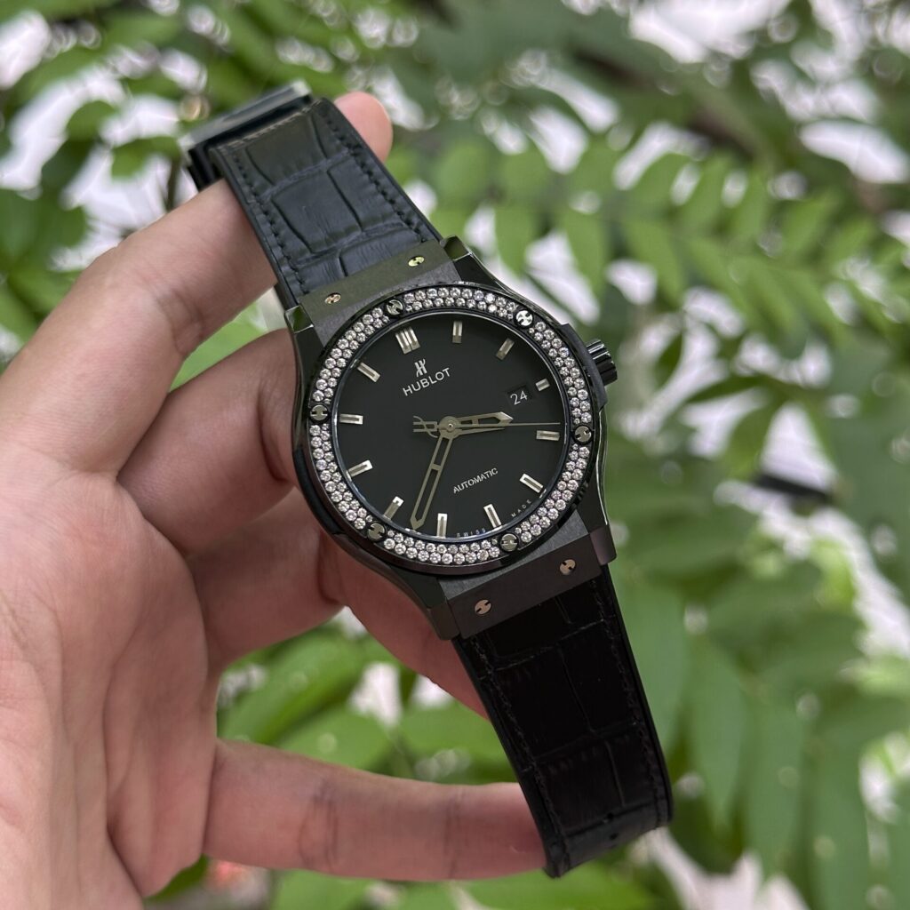 Hublot Classic Fusion Ceramic with Diamonds 42mm (JJZ 1:1 Super Clone)