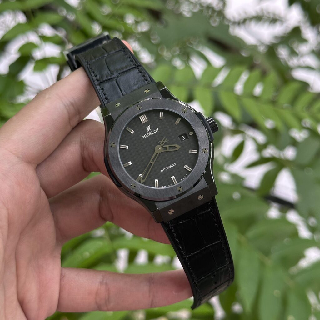 Hublot Classic Fusion 42mm Ceramic (JJZ Super Clone) Carbon Dial – SC-HUBLOTC-13019