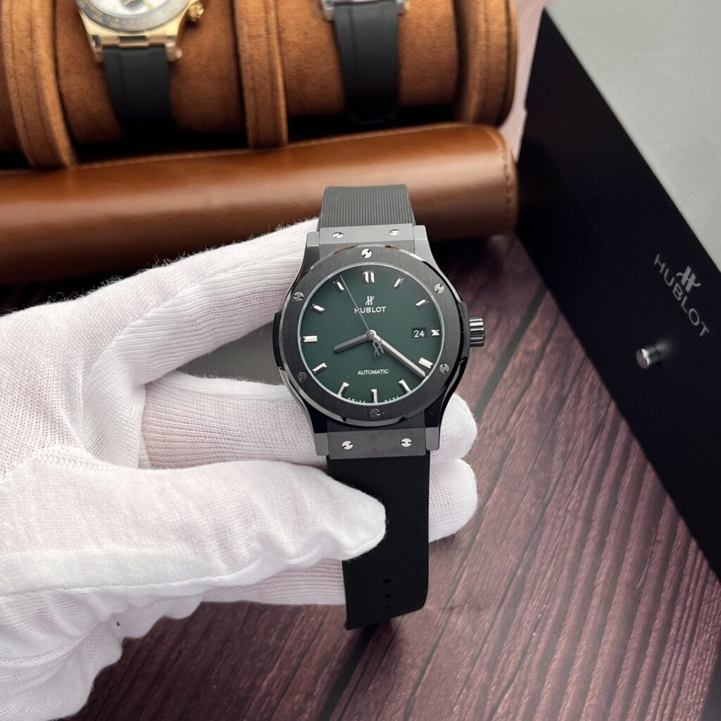 Hublot Classic Fusion 42mm Ceramic (JJZ Super Clone) Green Dial – Hublot Replica