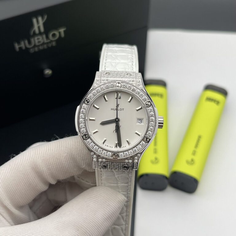 Hublot Classic Fusion 33mm (HB Factory Super Clone) White Dial – Women’s Edition