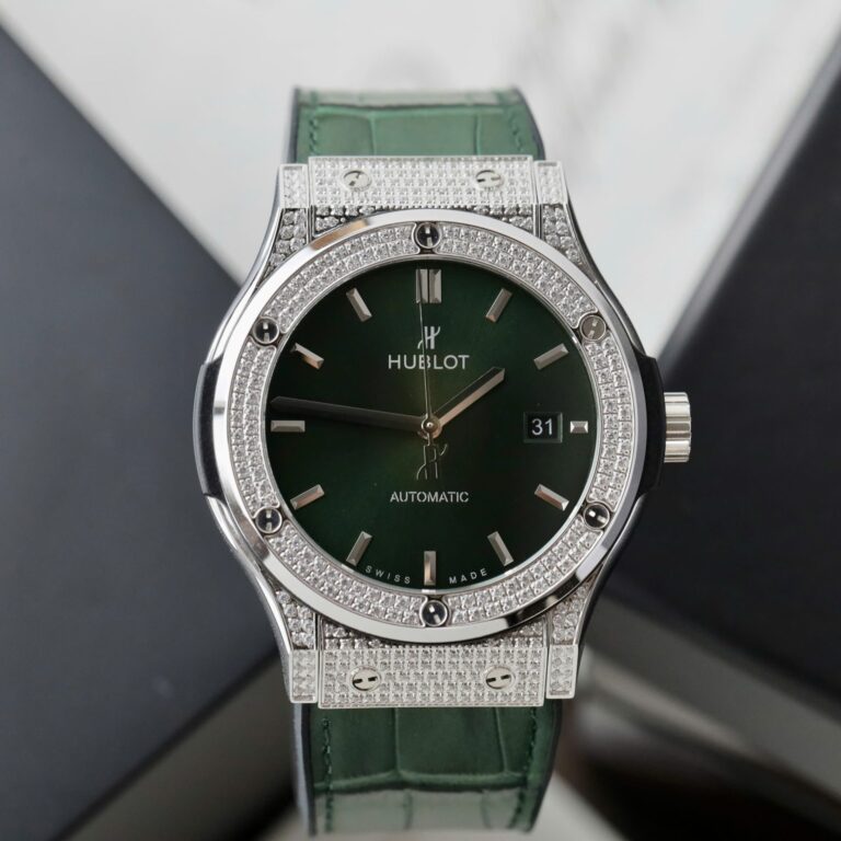 Hublot Classic Fusion 42mm Green Dial (HB Factory Super Clone)