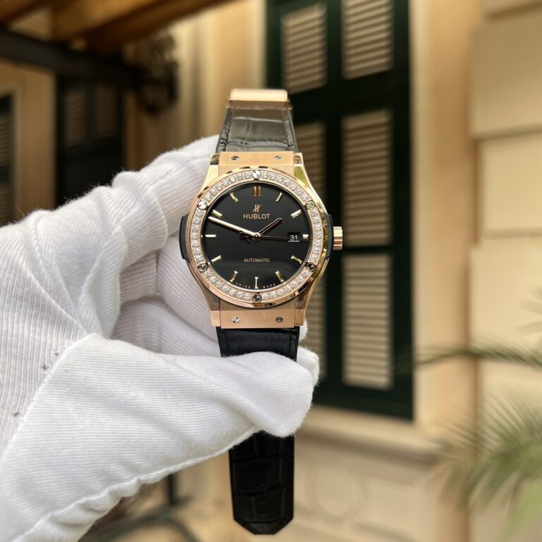 Hublot Classic Fusion 42mm King Gold (HBF Super Clone) Diamond Bezel