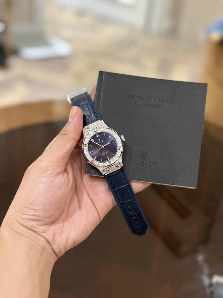 Hublot Classic Fusion 38mm (HB Factory Super Clone) Blue Diamond Dial