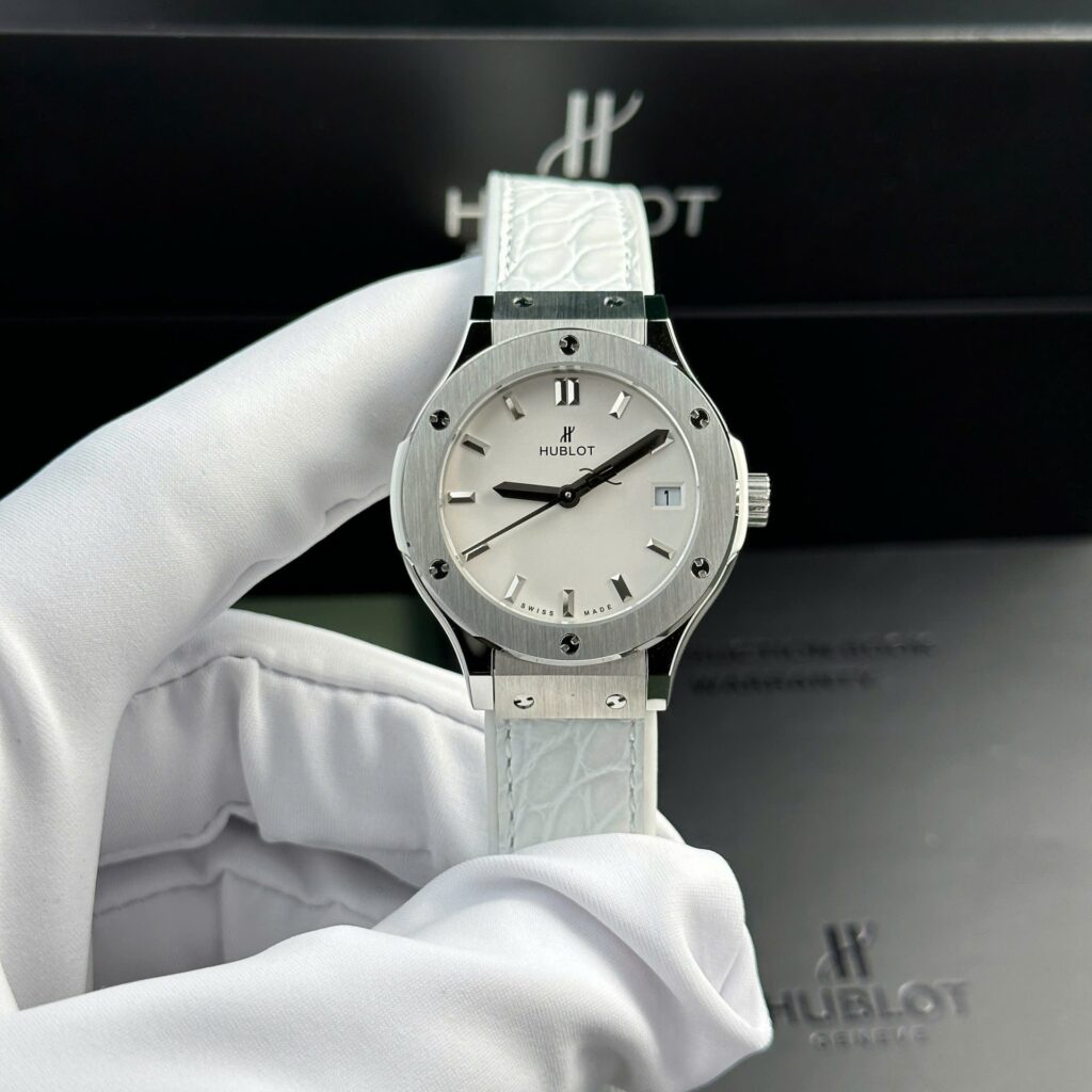 Hublot Classic Fusion 33mm (HB Factory Super Clone) White Dial – Women’s Timepiece