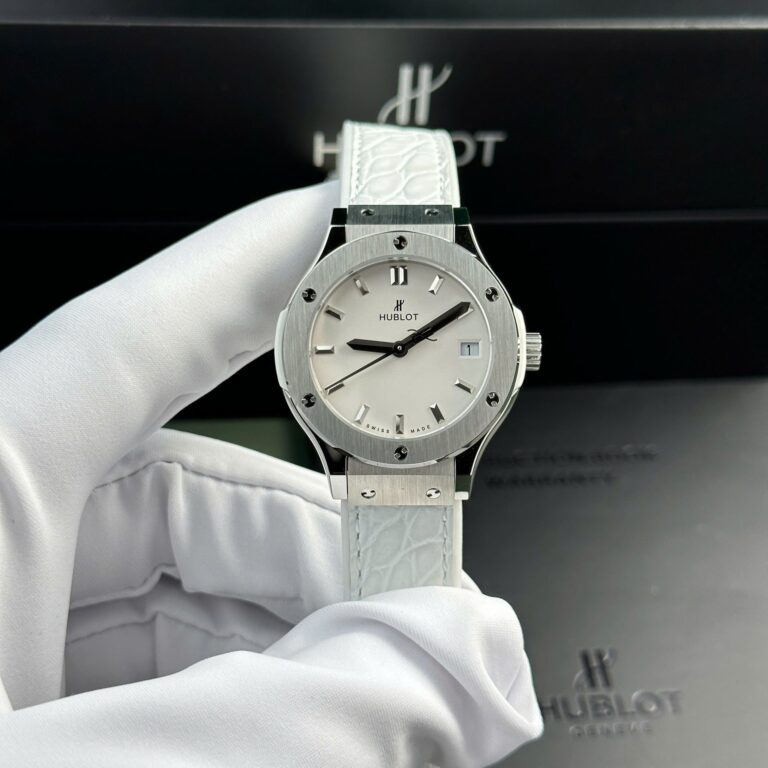 Hublot Classic Fusion 33mm (HB Factory Super Clone) White Dial – Women’s Timepiece