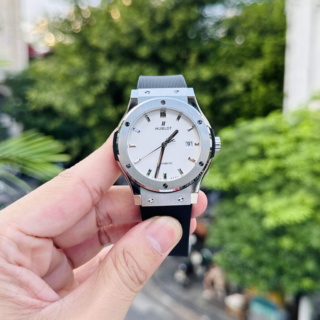 Hublot Classic Fusion 42mm (JJF Super Clone) White Dial – 42mm