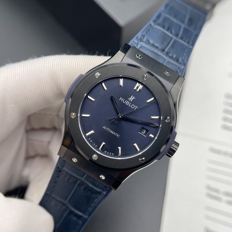 Hublot Classic Fusion 42mm Ceramic (HB Factory Super Clone) Blue Dial – 1:1 Best Edition