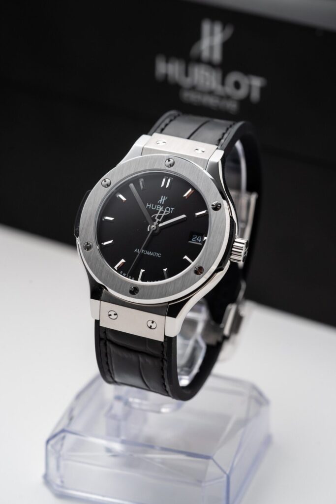 Hublot Classic Fusion 38mm Titanium (JJF Factory Super Clone) Black Dial – 1:1 Best Edition