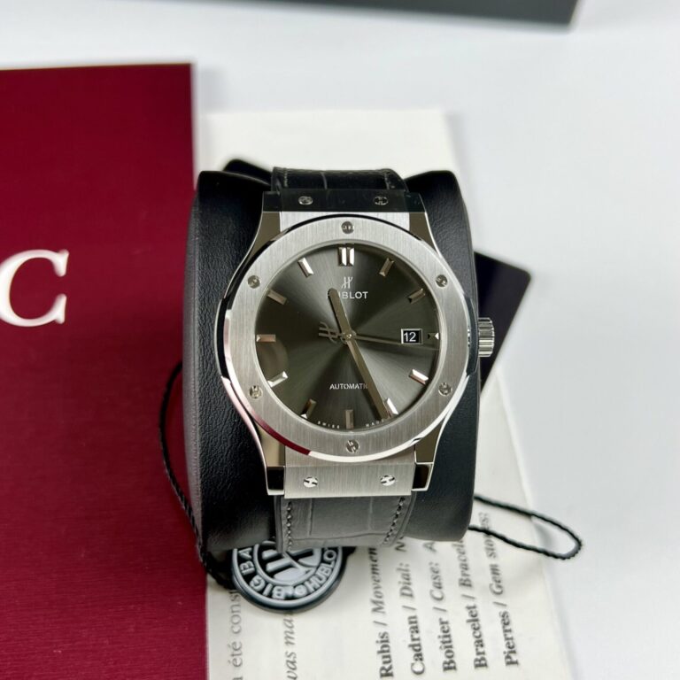 Hublot Classic Fusion 42mm Titanium (JJF Super Clone) Gray Dial