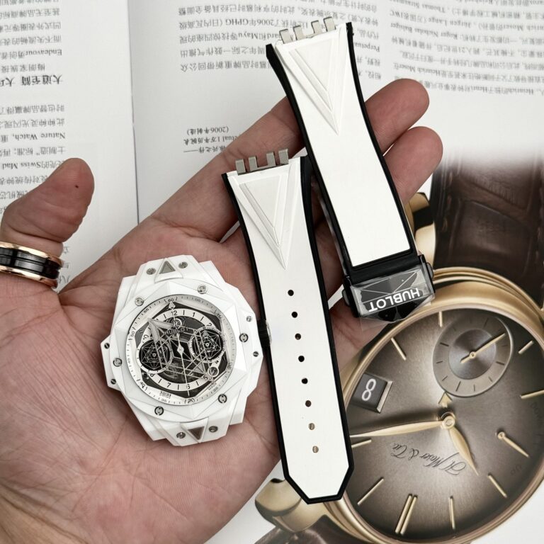 Hublot Big Bang Sang Bleu II 45mm White Ceramic (BBF Super Clone) – Best Edition