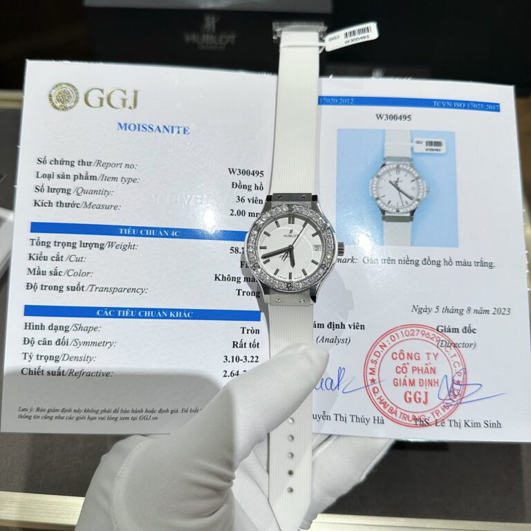 Hublot Classic Fusion 33mm (HBF Super Clone) White Moissanite Diamond – SC-8217-13175