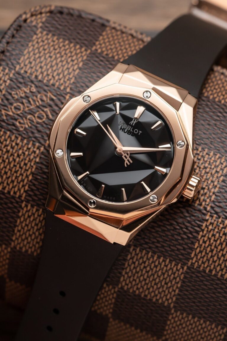 Hublot Orlinski King Gold 40mm (APS 1:1 Super Clone) Black Dial