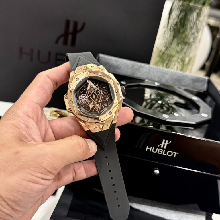 Hublot Big Bang Sang Bleu II 45mm King Gold (BBF Super Clone) Black Dial – Replica
