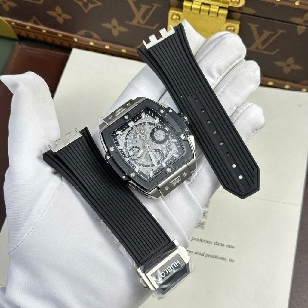 Hublot Spirit Of Big Bang 42mm Titanium (BBF Super Clone) on Rubber Strap