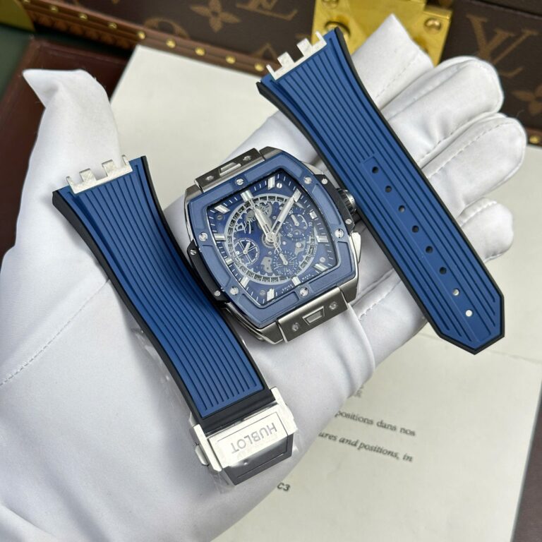 Hublot Spirit Of Big Bang 42mm Titanium (BBF Factory Super Clone) Blue Bezel